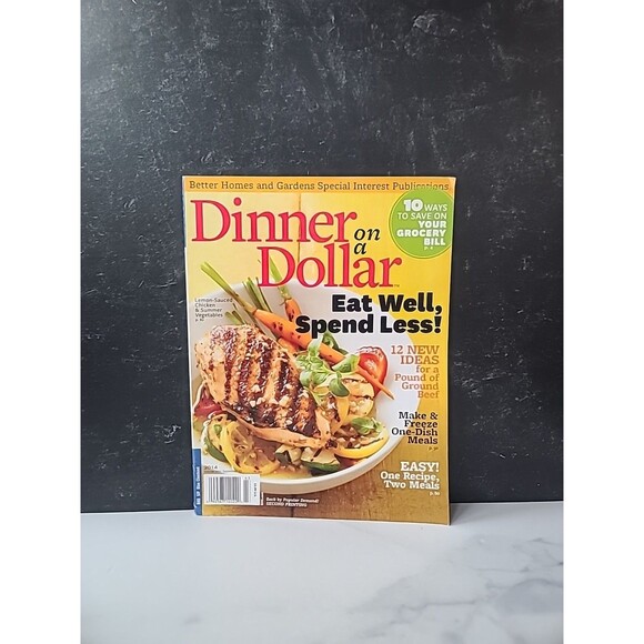 Better Homes And Gardens Special Interest Publications Dinner On A Dollar... - Picture 1 of 10